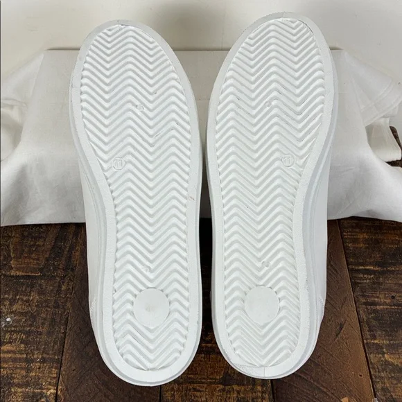 NWT Jousen Milan Classic White Men's 11 Sneakers Lace Up - Picture 8 of 9